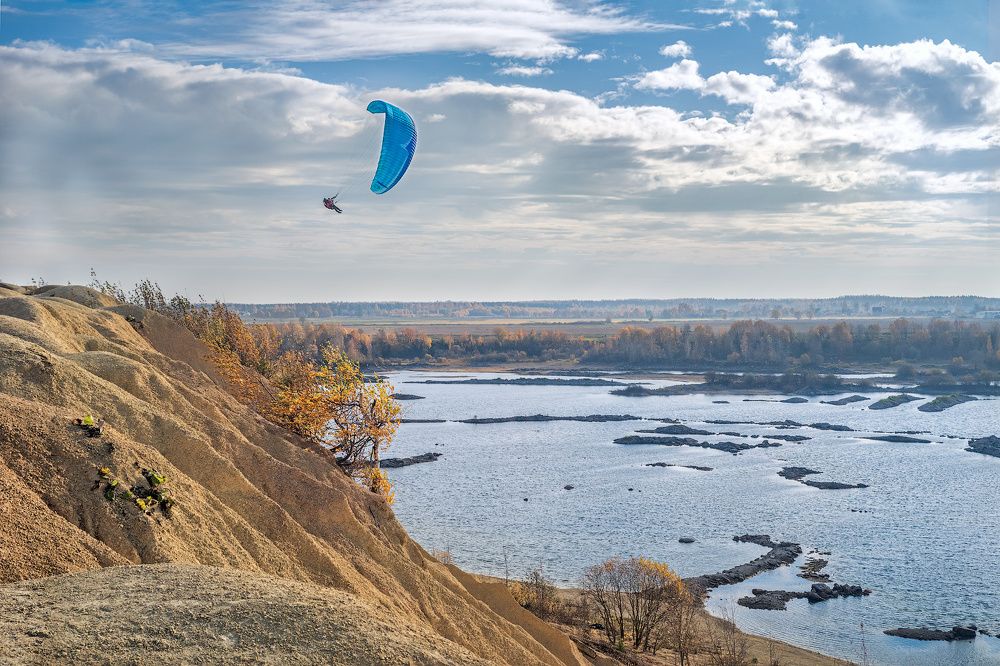 Осень Борницкого карьера