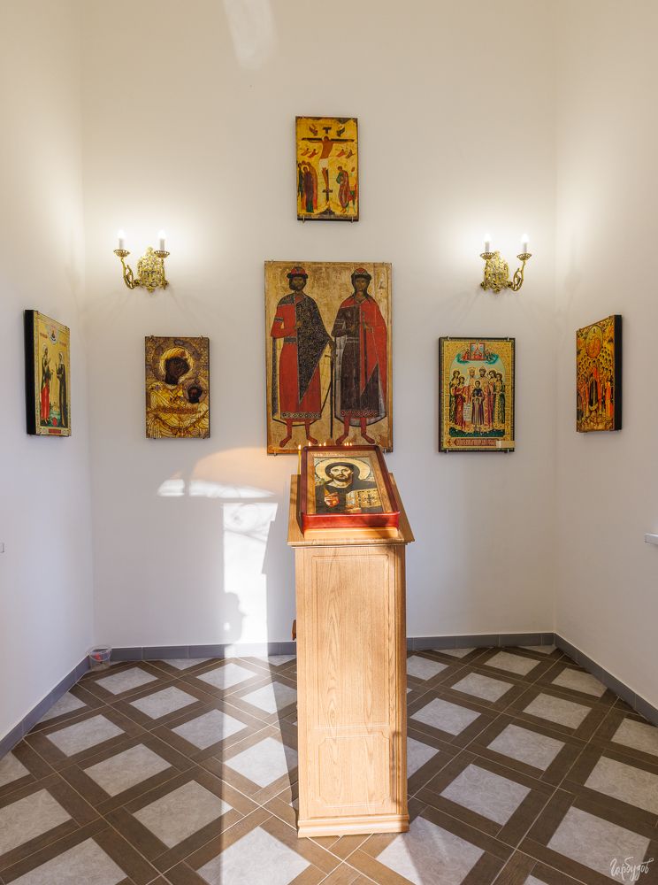 Алексинский район. Часовня Бориса и Глеба. Новогуровский.