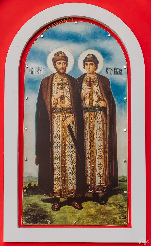 Алексинский район. Часовня Бориса и Глеба. Новогуровский.