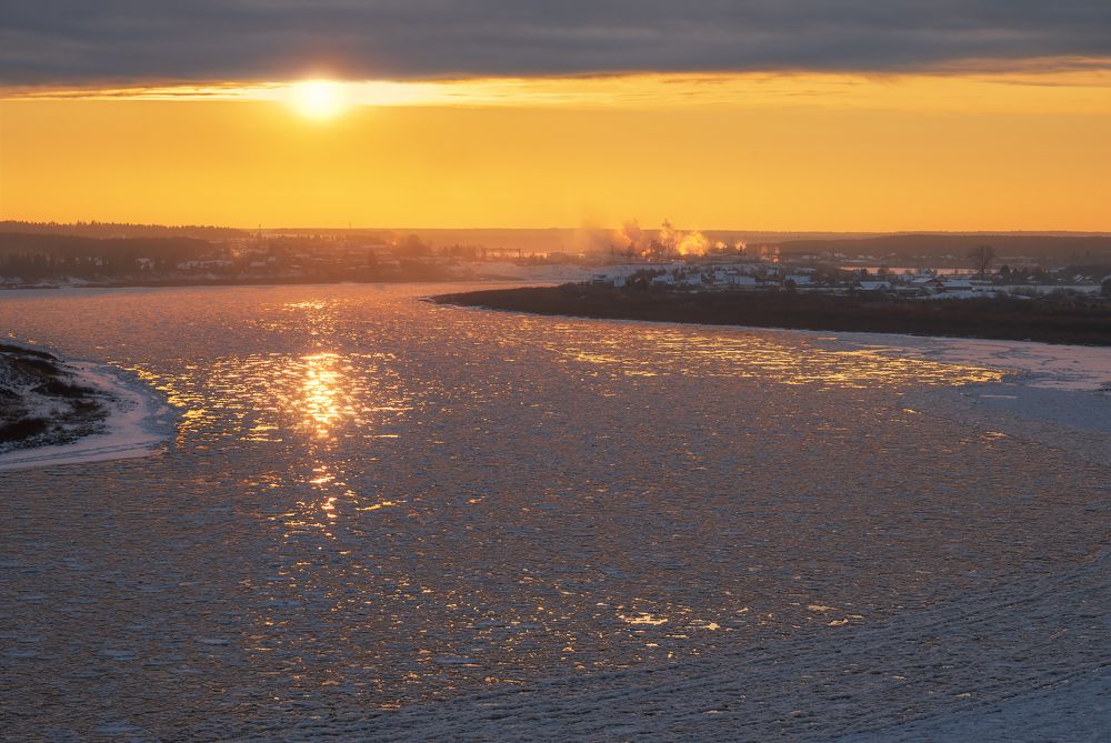 Ледостав.