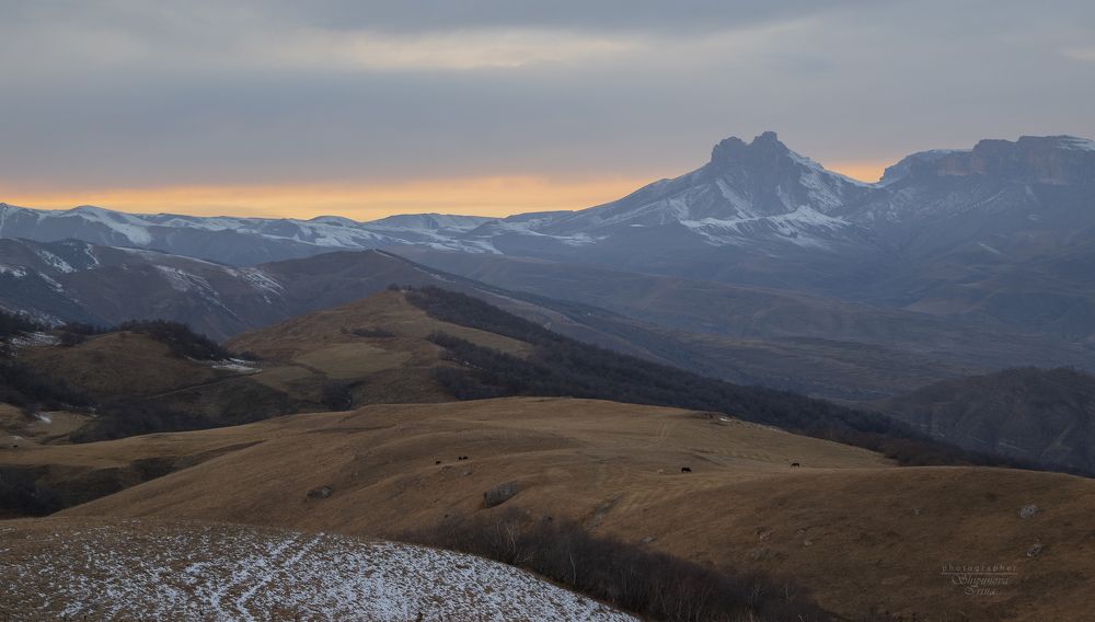 В закатных красках