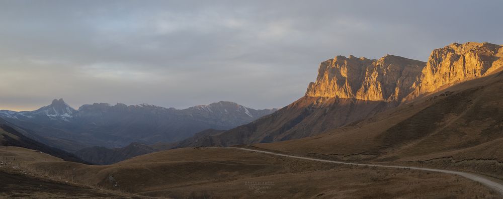 В закатных красках