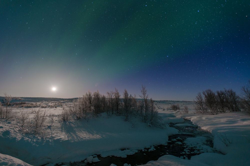 ...краски полярной ночи