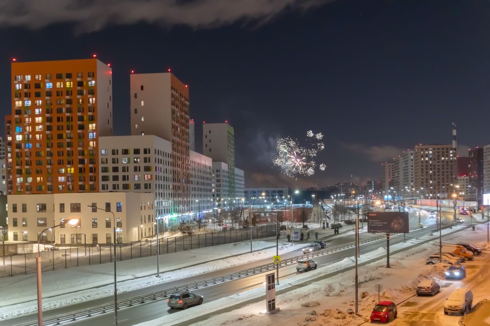 Новогодние салюты
