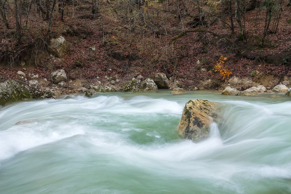 Ноябрь в Большом каньоне Крыма.