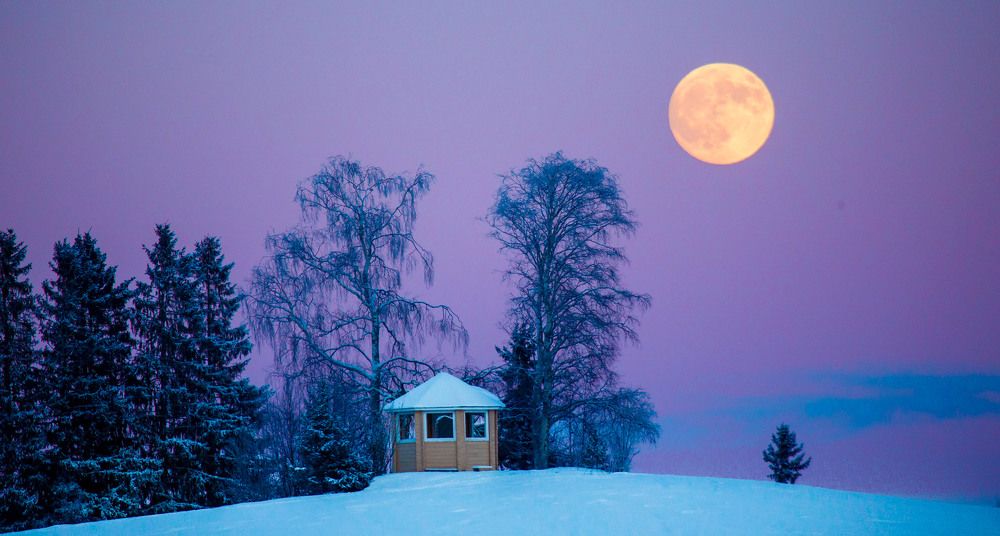 Swedish full moon