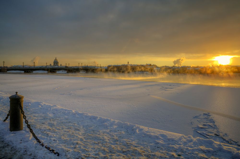 морозное утро...