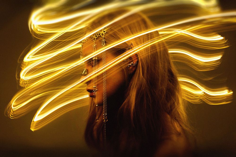 Golden light