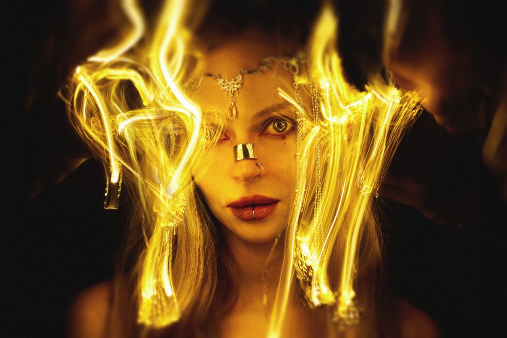 Golden light