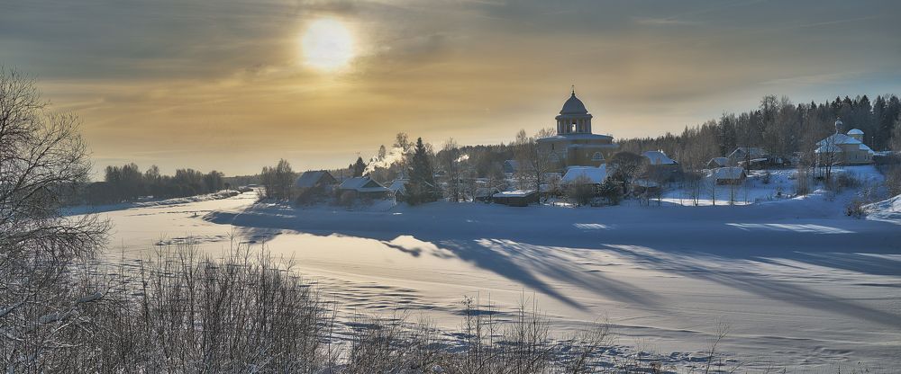 Зимние зарисовки в солнечный день.