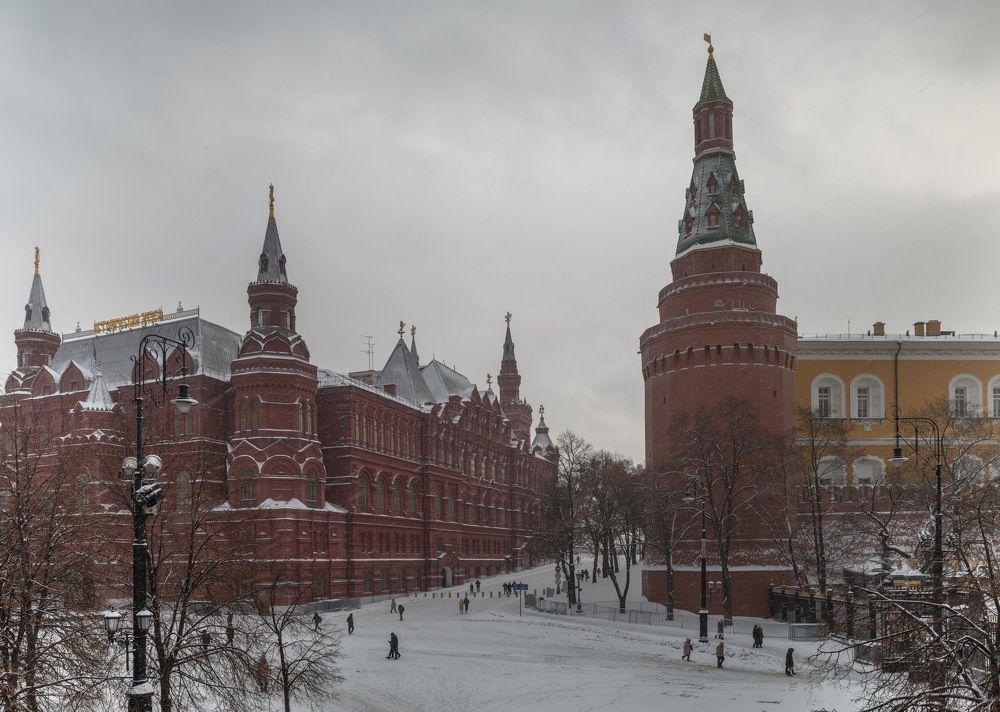 Зарисовки январским снежным утром
