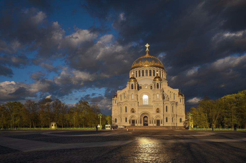 Майский вечер в Кронштадте