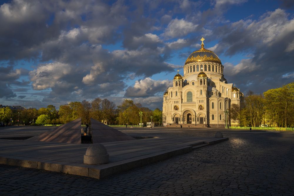 Майский вечер в Кронштадте
