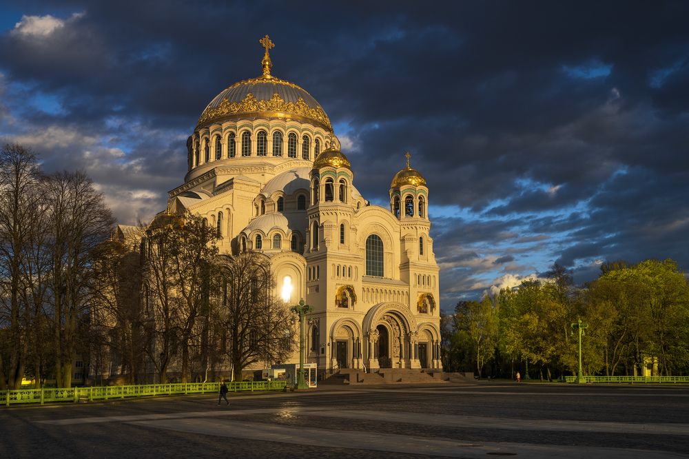 Майский вечер в Кронштадте