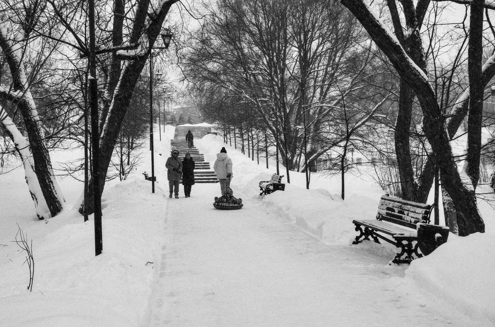 Прогулка в парке Лопасня-Зачатьевское, город Чехов. 