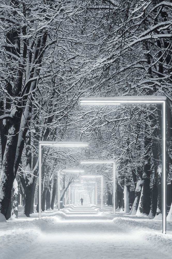 После снегопада