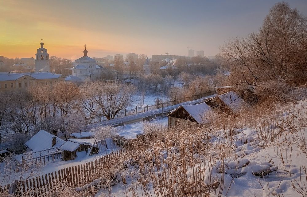 Зима в губернском городе