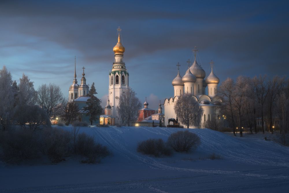 Вологда. Зимнее утро.