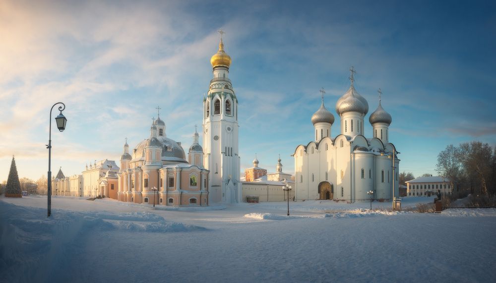 Вологда. Зимнее утро.