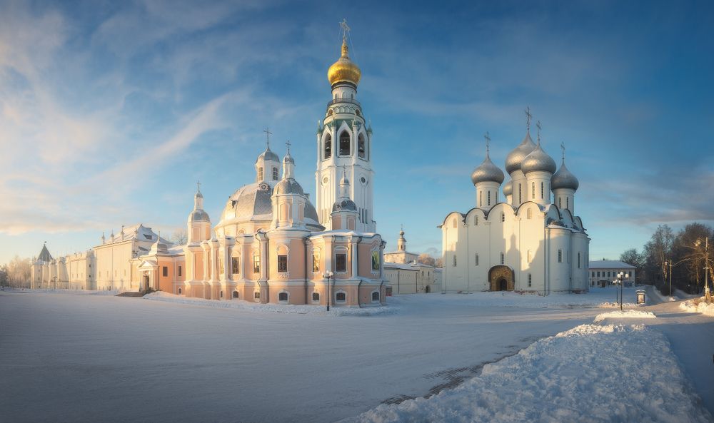 Вологда. Зимнее утро.