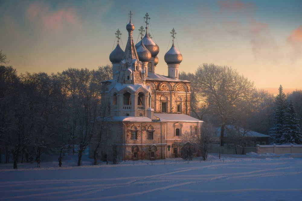 Вологда. Зимнее утро.