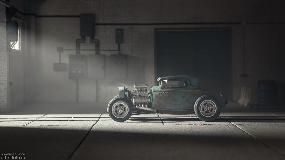30s Ford coupe hot rod