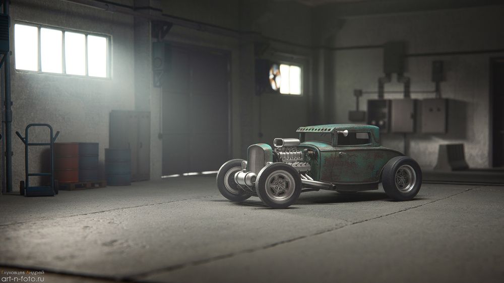 30s Ford coupe hot rod