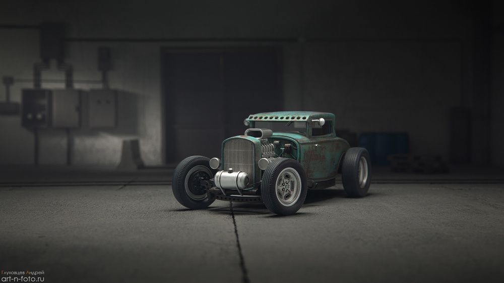 30s Ford coupe hot rod