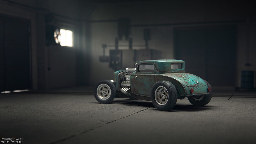 30s Ford coupe hot rod