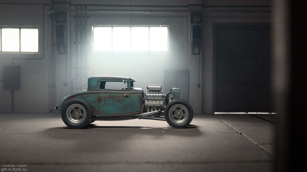 30s Ford coupe hot rod
