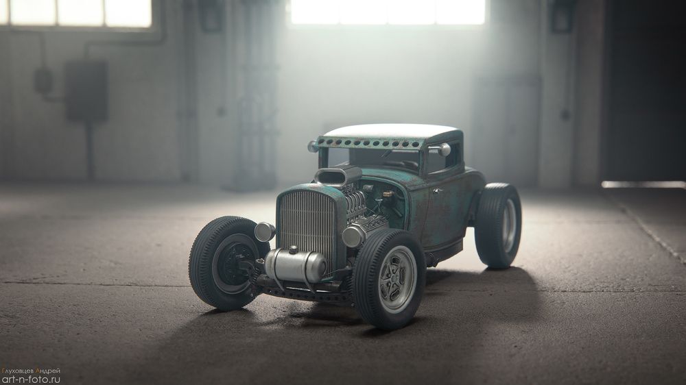 30s Ford coupe hot rod