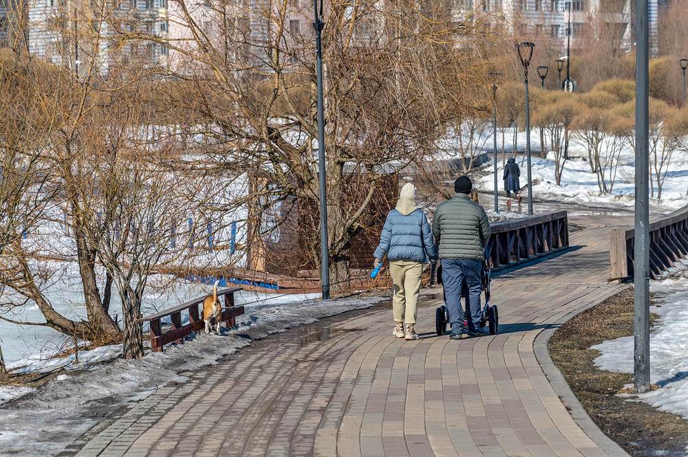 В парке весна