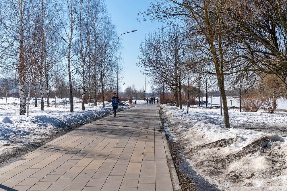 В парке весна