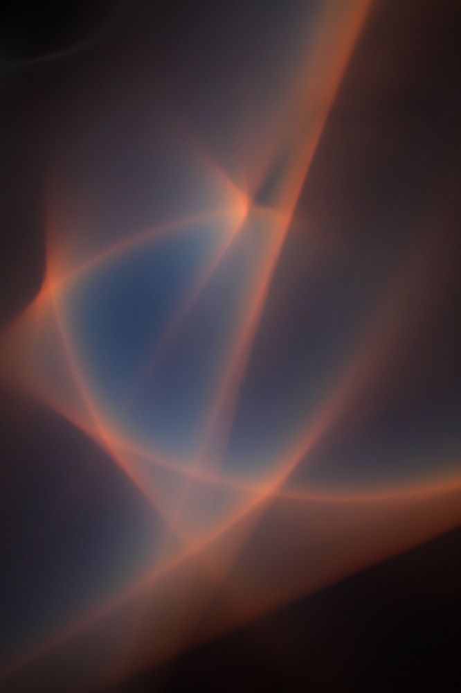 Playing with colorful line of sky