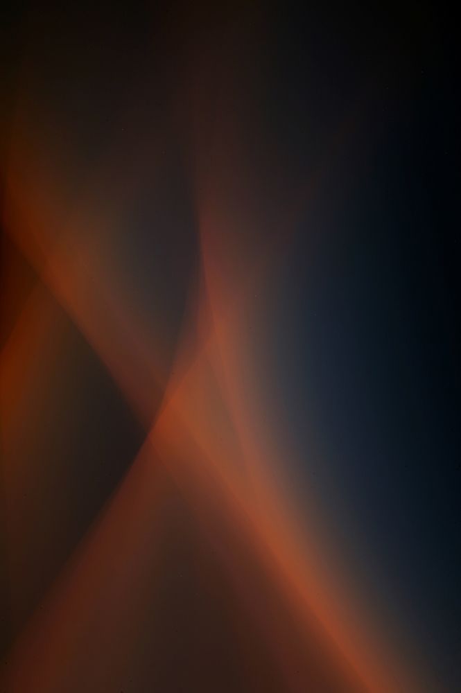 Playing with colorful line of sky