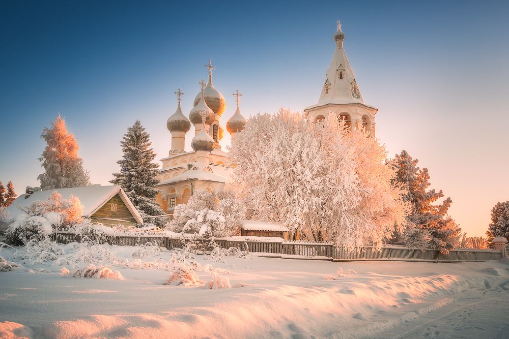 Зима в Матигорах
