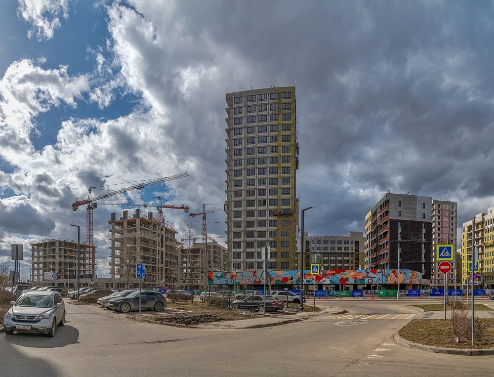 Новая Москва строится