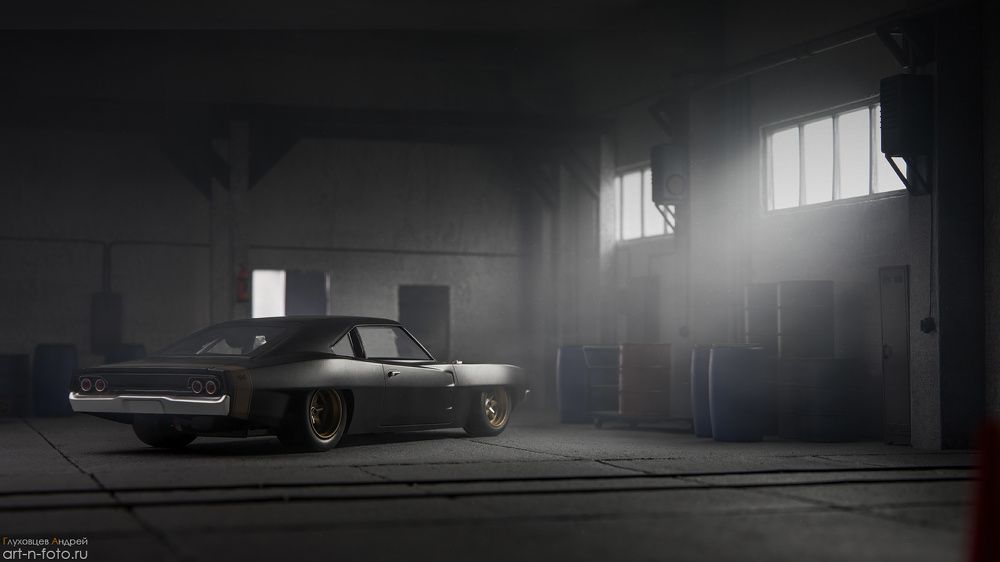 1968 Dodge Charger Wide Body