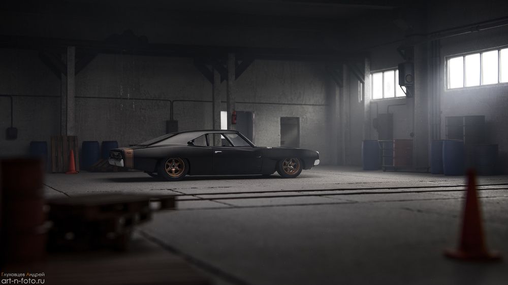 1968 Dodge Charger Wide Body