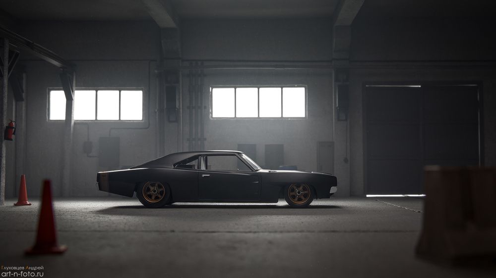 1968 Dodge Charger Wide Body