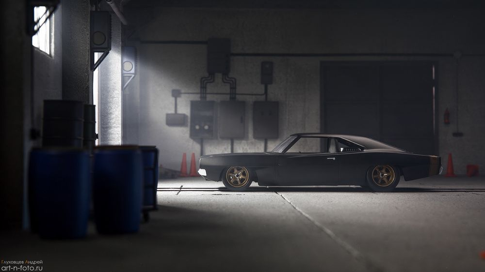 1968 Dodge Charger Wide Body
