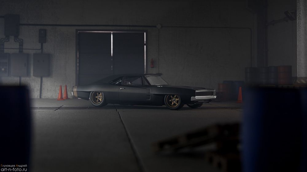 1968 Dodge Charger Wide Body