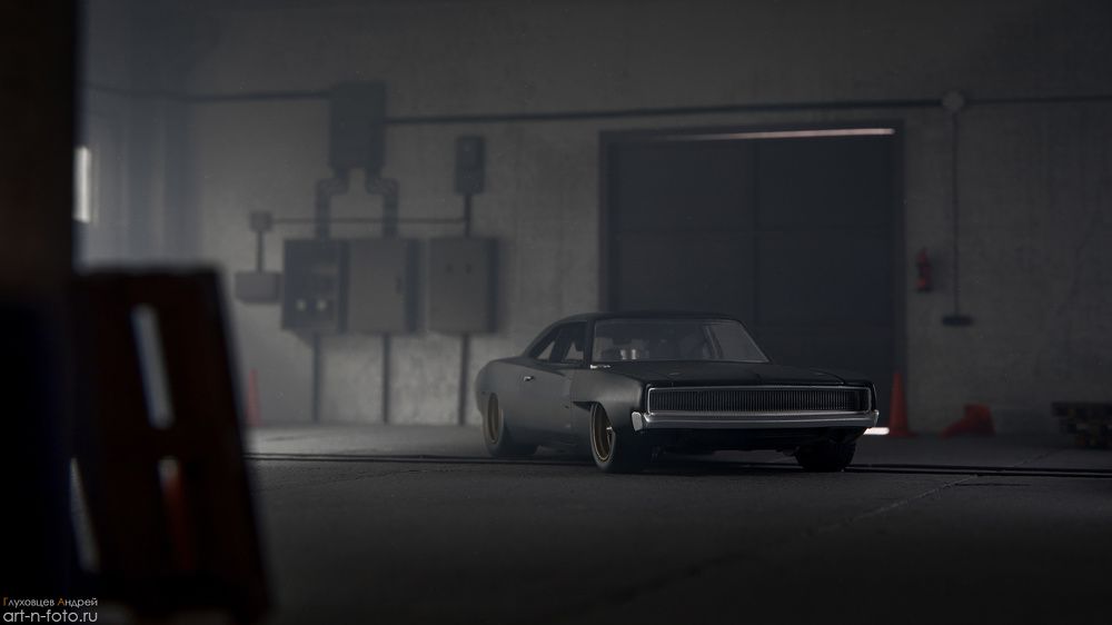 1968 Dodge Charger Wide Body