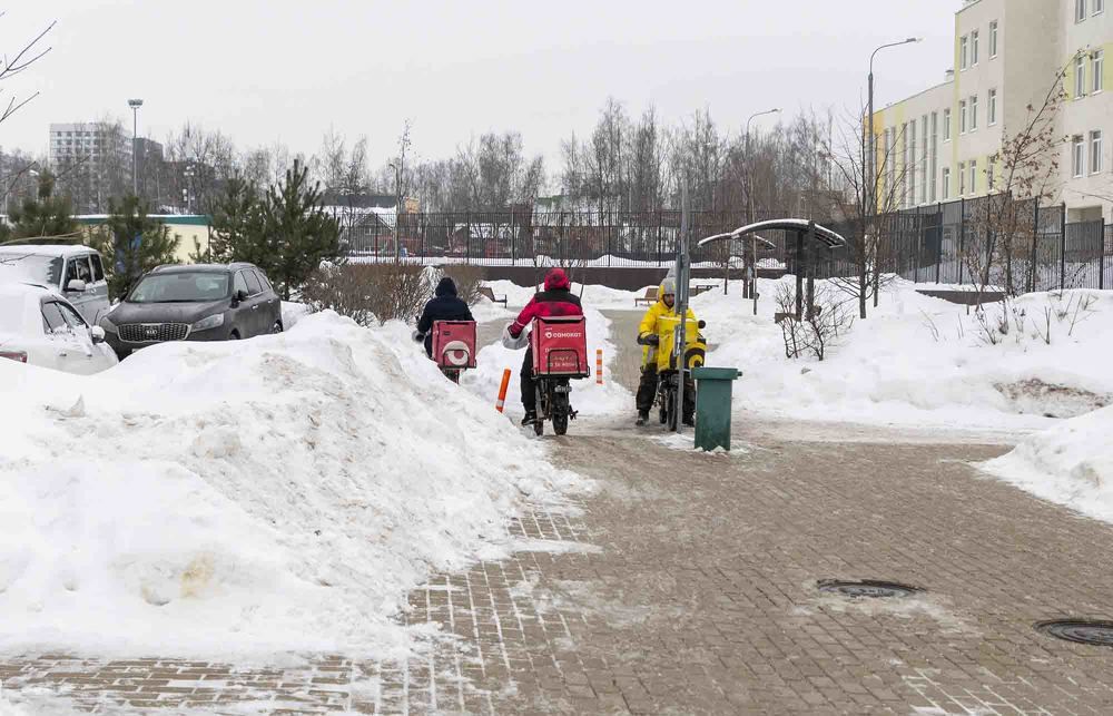 Стало опасно на тротуарах