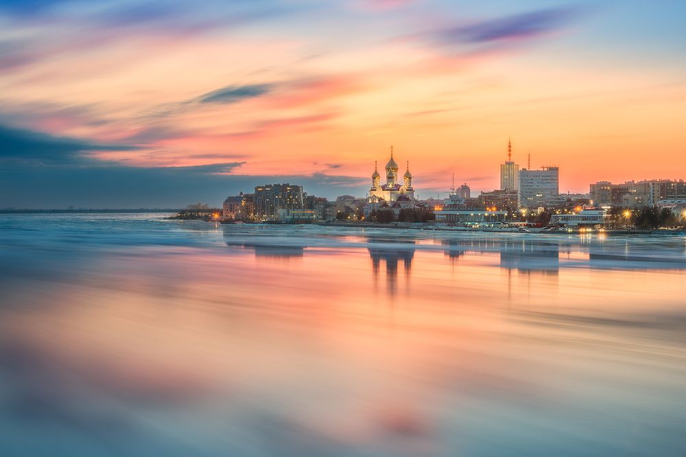 Архангельск встречает весну