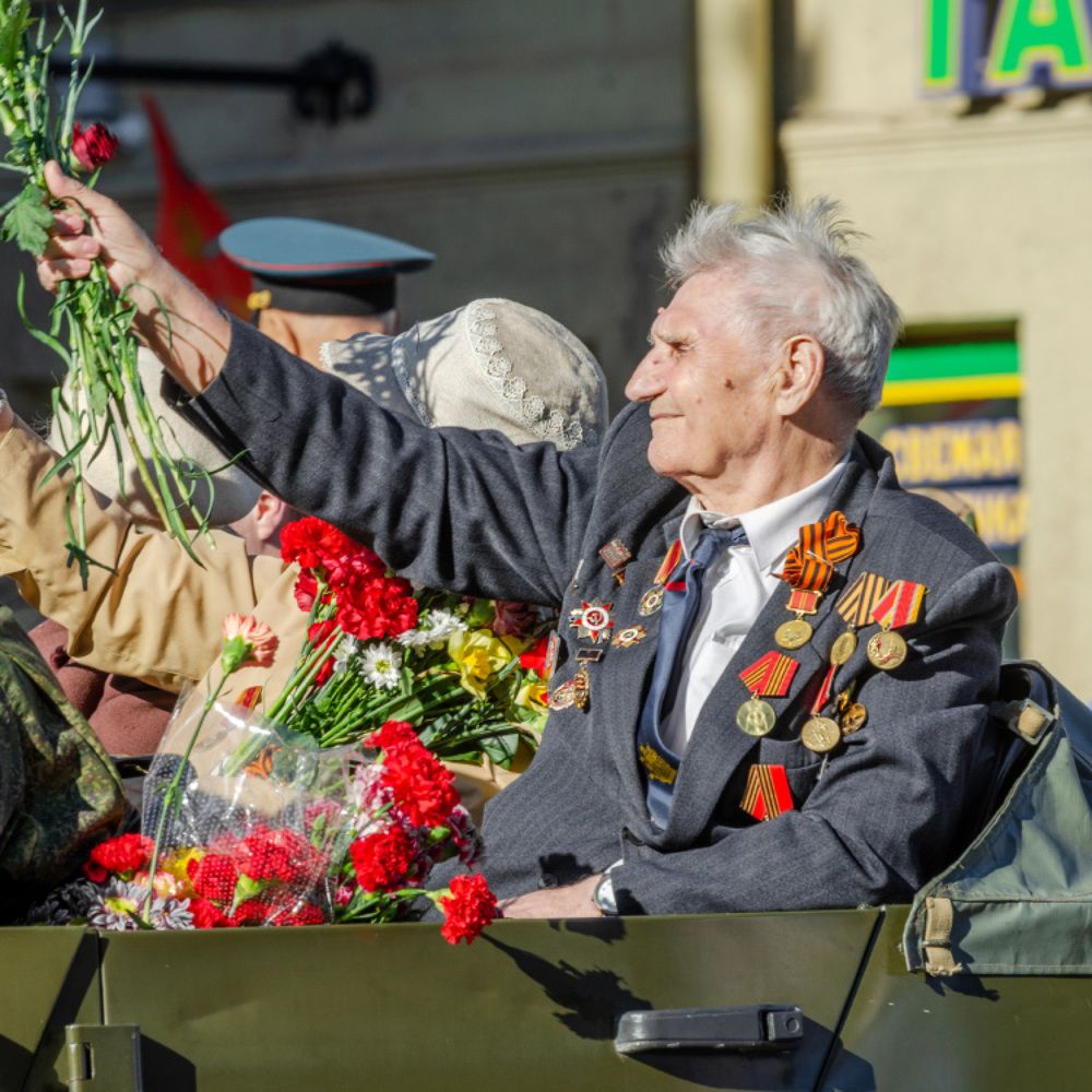 Шествие "Бессмертный полк ".Невский проспект