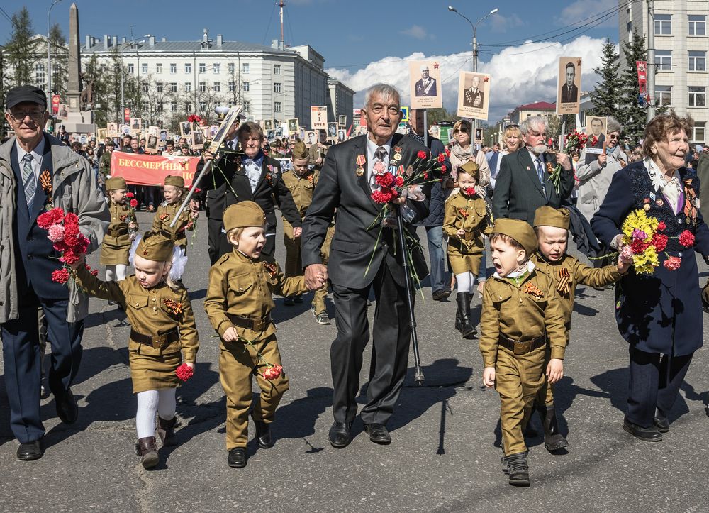 "Бессмертный полк" в Архангельске