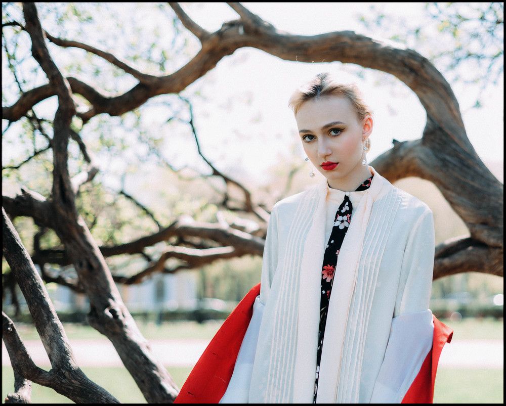 Съемка для бренда BALENCIAGA