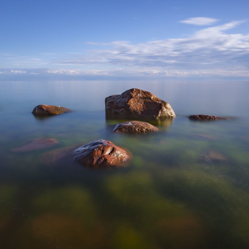 тихий день на море