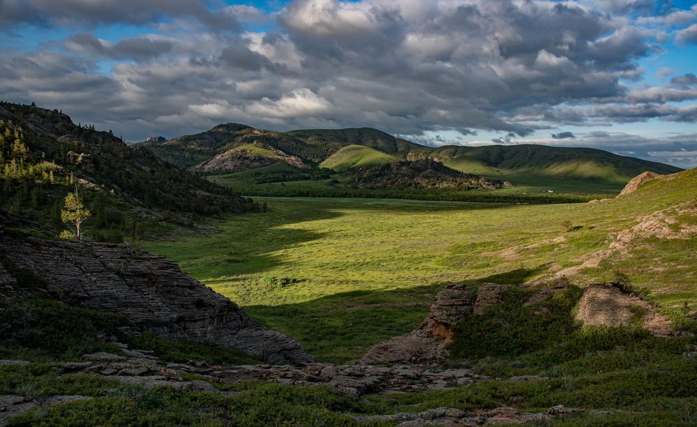 Утро в горах